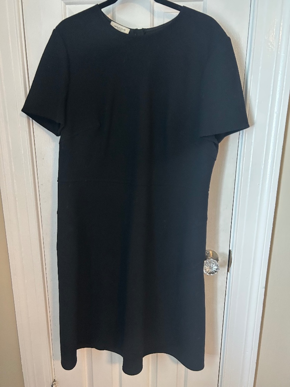 Lafayette 148 wool nouveau crepe dress